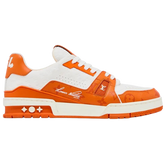 Louis Vuitton Trainer Sneaker Orange / White